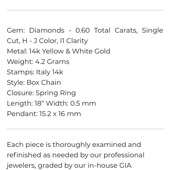 14k solid gold Diamond Heart Orb 3D Pendant Necklace - Picture 8 of 8